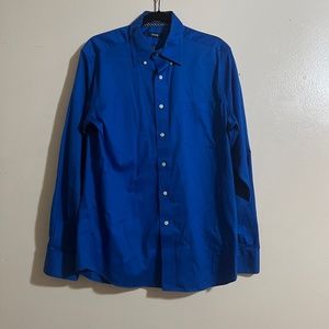 Men’s Royal Blue Dress Shirt